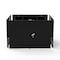 Luxor 16.25 D X 16.25 H, 15 W X powder coated steel w/MDF, black DTWS003 - alternate 3